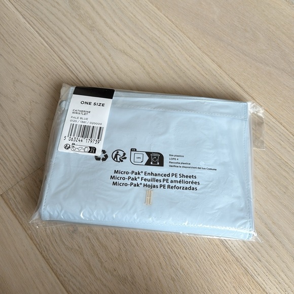 HOBBS LONDON Catherine Wristlet Pale Blue NWT - Picture 9 of 10